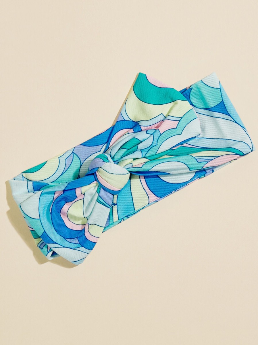 Accessories Tullabee | Stella Swirl Headband Bow