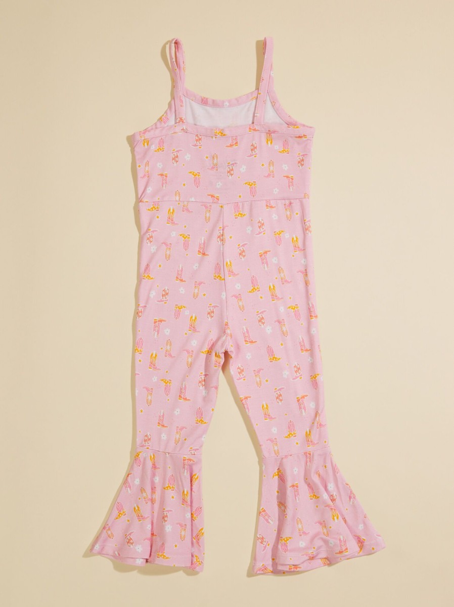 Toddler 2T-5T Tullabee | Western Cowgirl Jumpsuit