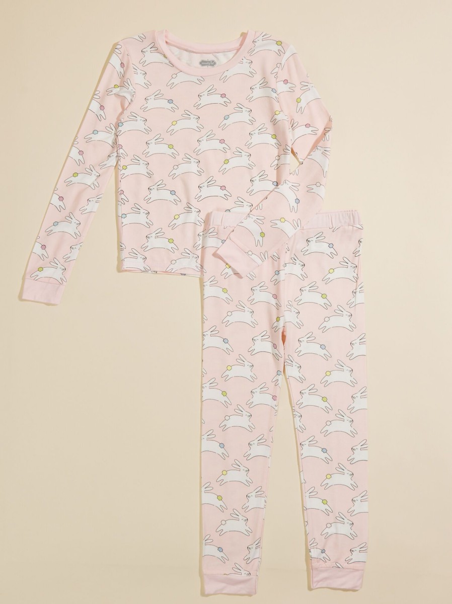 Toddler 2T-5T Tullabee | Sleepy Bunny Lounge Set