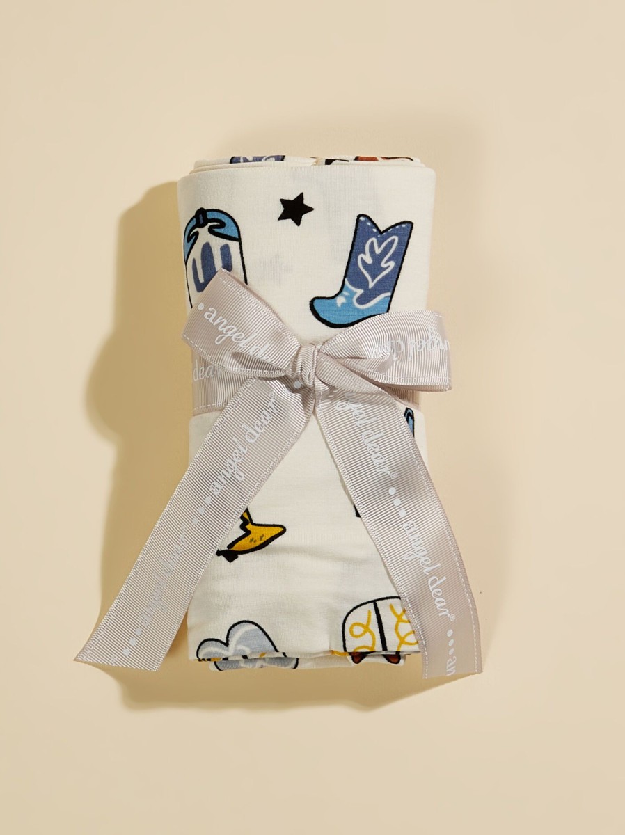 Gifts Tullabee | Cowboy Boots Swaddle