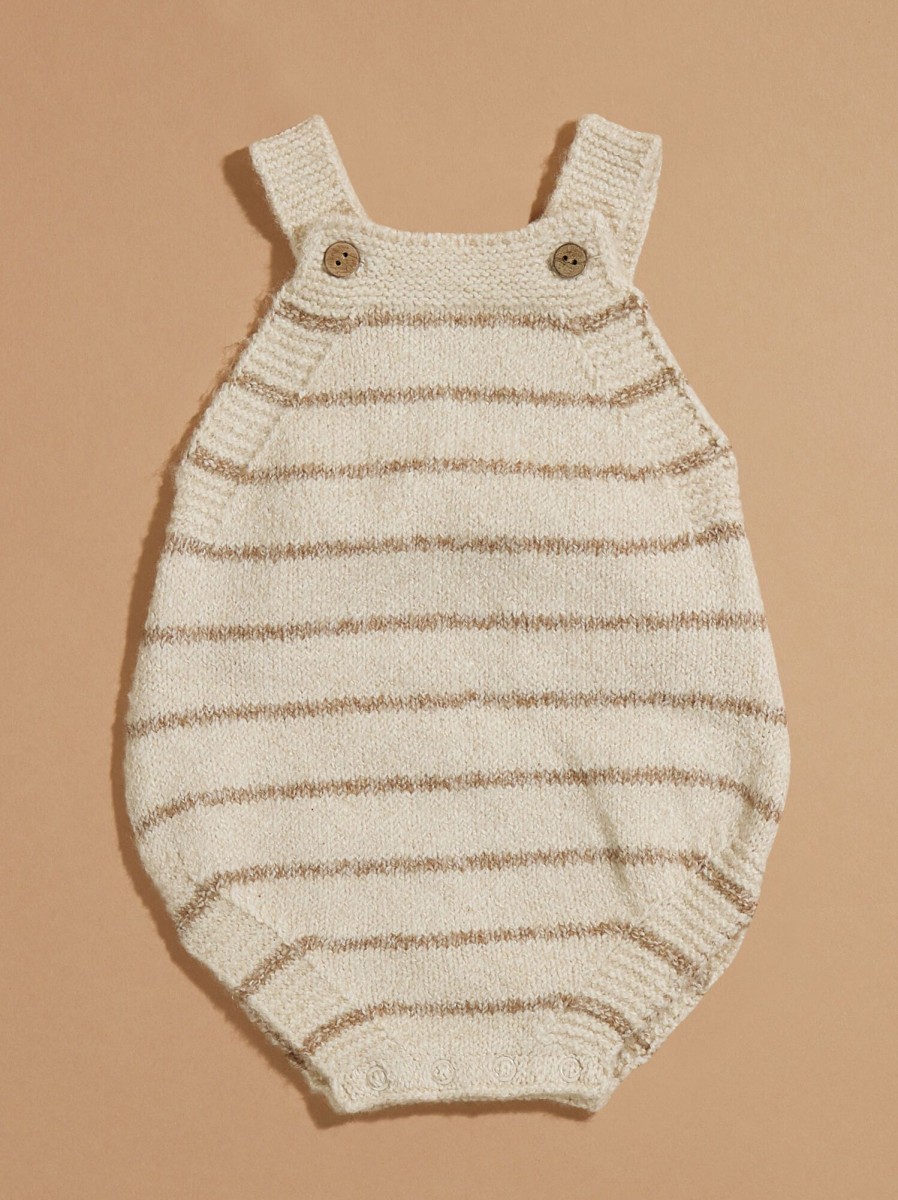 Baby 0-24M Tullabee | Ellis Striped Bubble By Quincy Mae