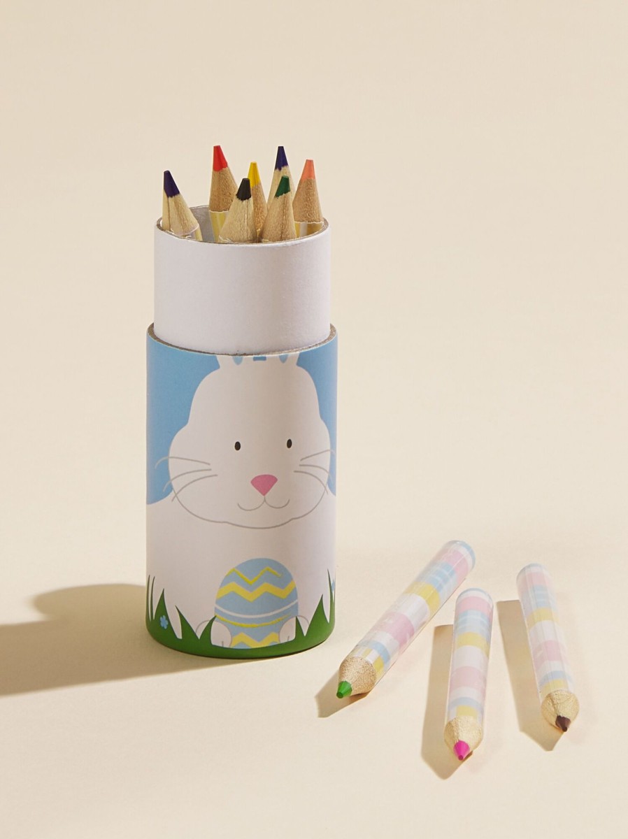 Gifts Tullabee | Bunny Colored Pencil Set By Mudpie