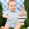 Baby 0-24M Tullabee | Tee Time Baby Striped Polo Set