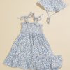 Baby 0-24M Tullabee | Dawn Floral Dress And Bloomer Set