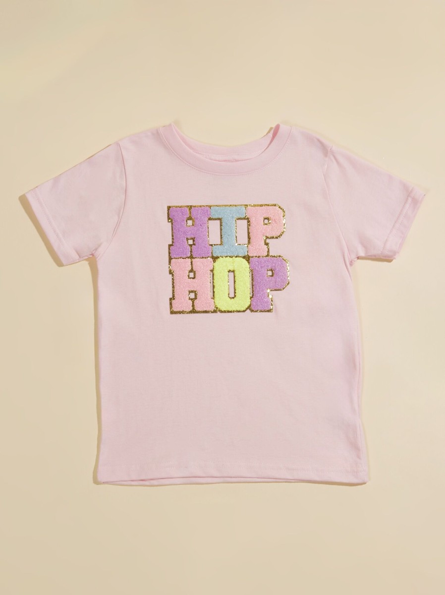 Toddler 2T-5T Tullabee | Hip Hop Patch Tee