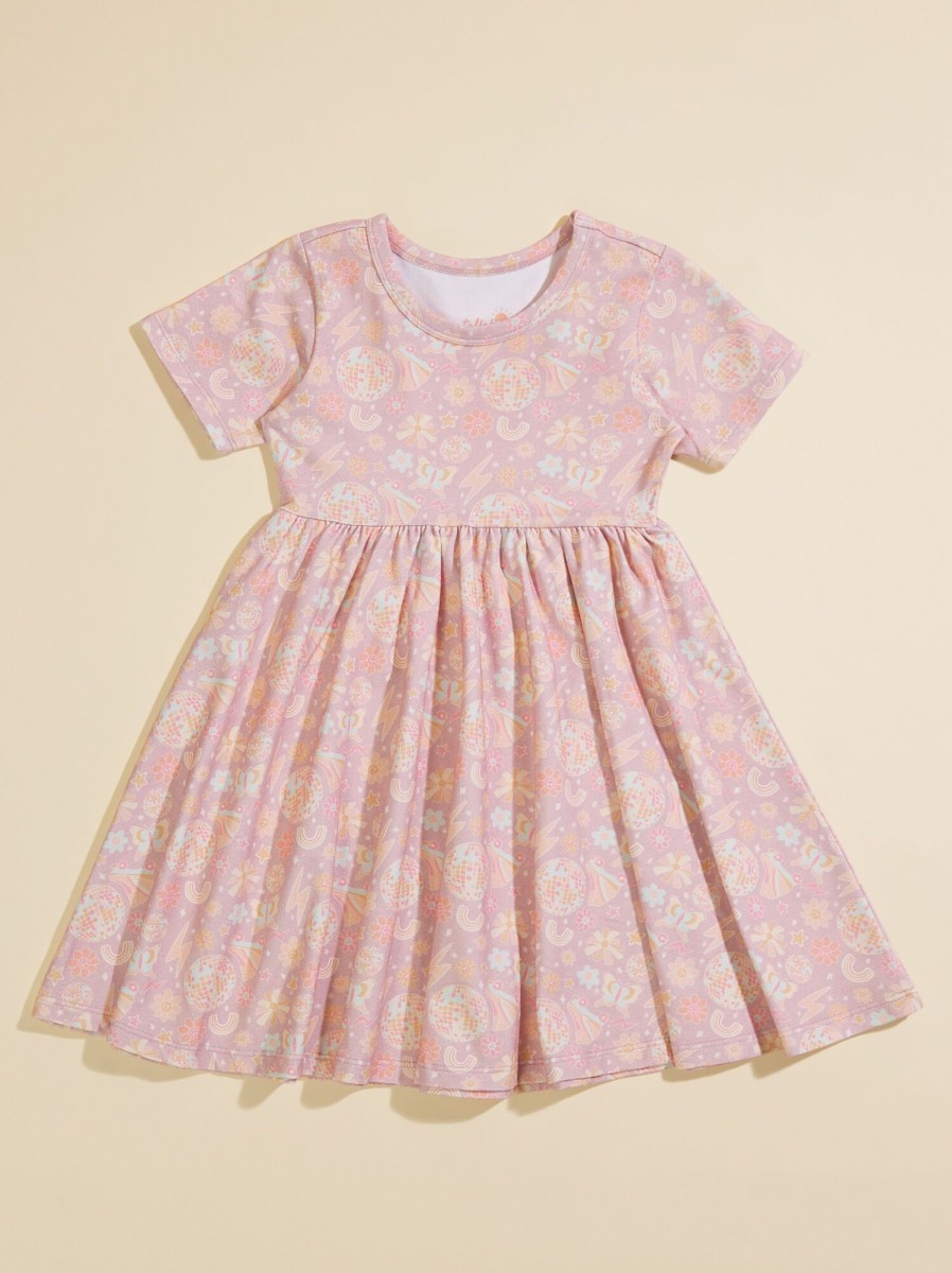 Toddler 2T-5T Tullabee | Groovy Disco Dress