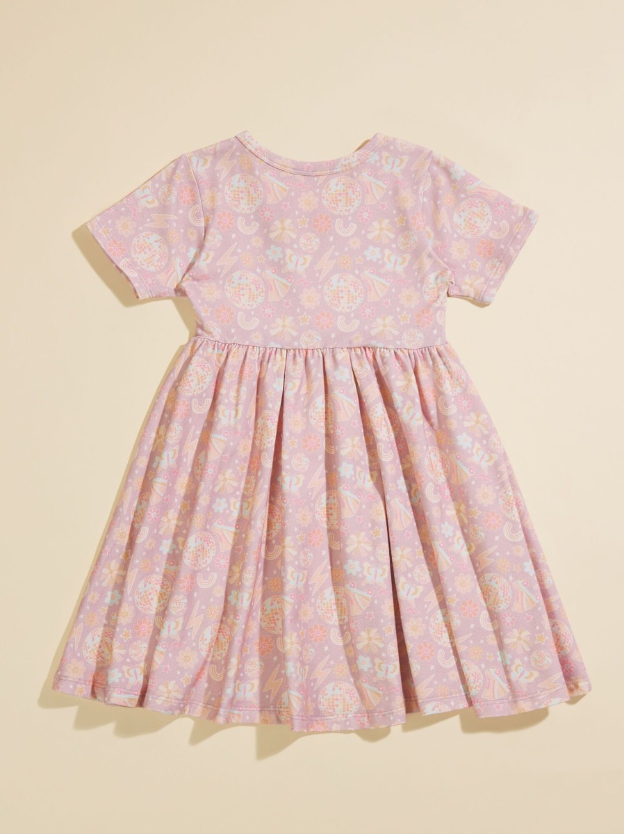 Toddler 2T-5T Tullabee | Groovy Disco Dress