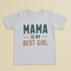 Toddler 2T-5T Tullabee | Mama Is My Best Girl Graphic Tee