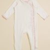 Baby 0-24M Tullabee | Sweet Dreams Ribbed Footie By Mudpie