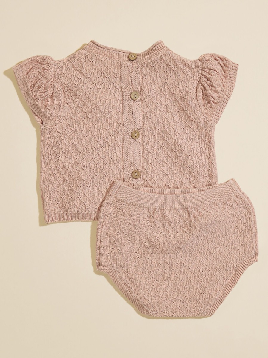 Baby 0-24M Tullabee | Penny Knit Set By Quincy Mae