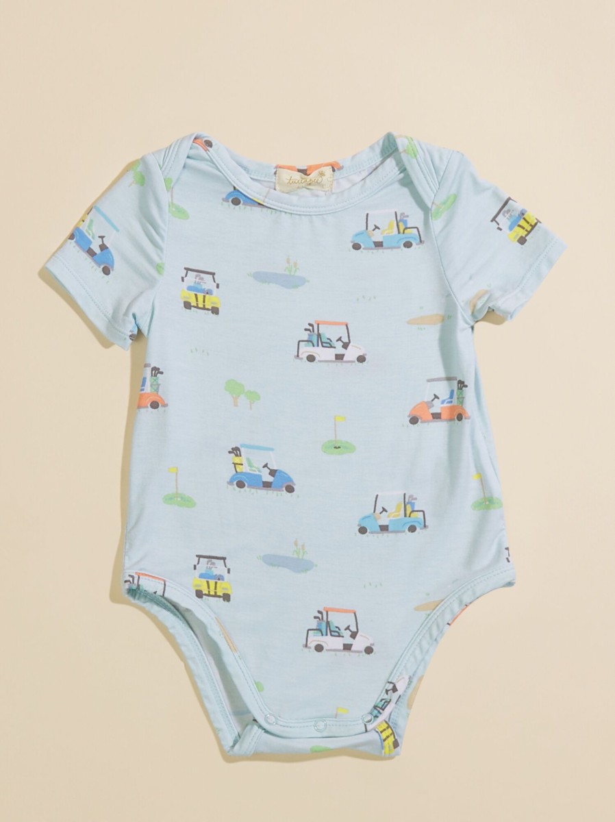 Baby 0-24M Tullabee | Golf Cart Bodysuit