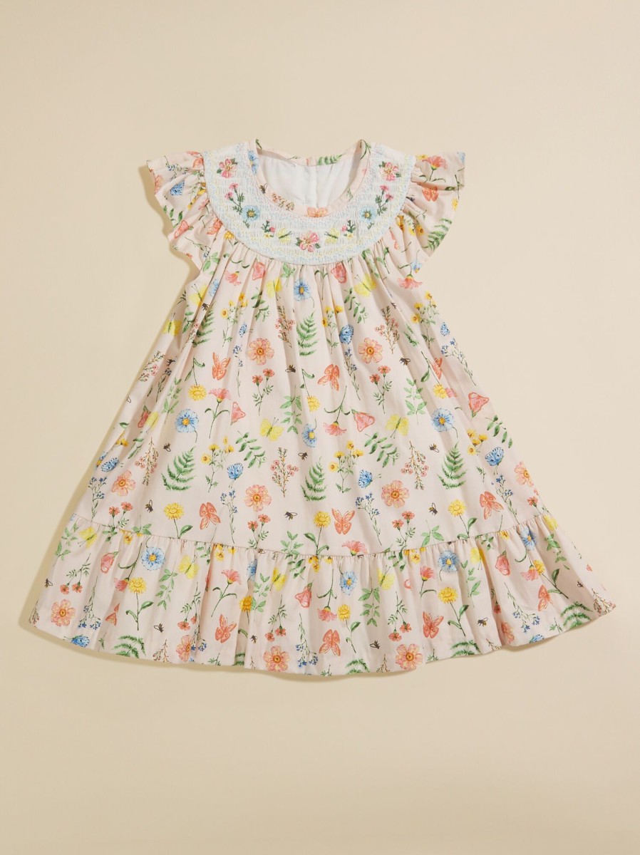 Toddler 2T-5T Tullabee | Ella Smocked Toddler Dress