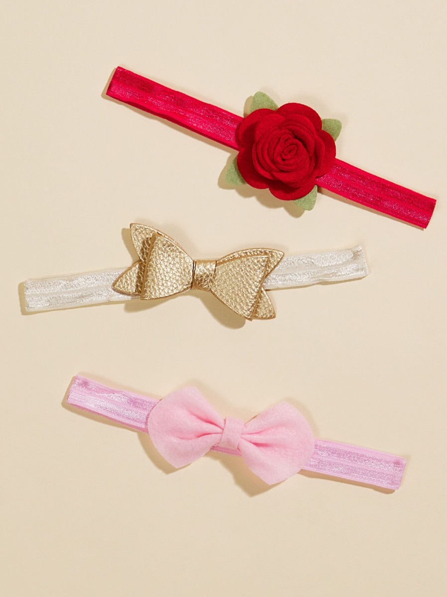 Accessories Tullabee | Flower Bow Headwrap Set