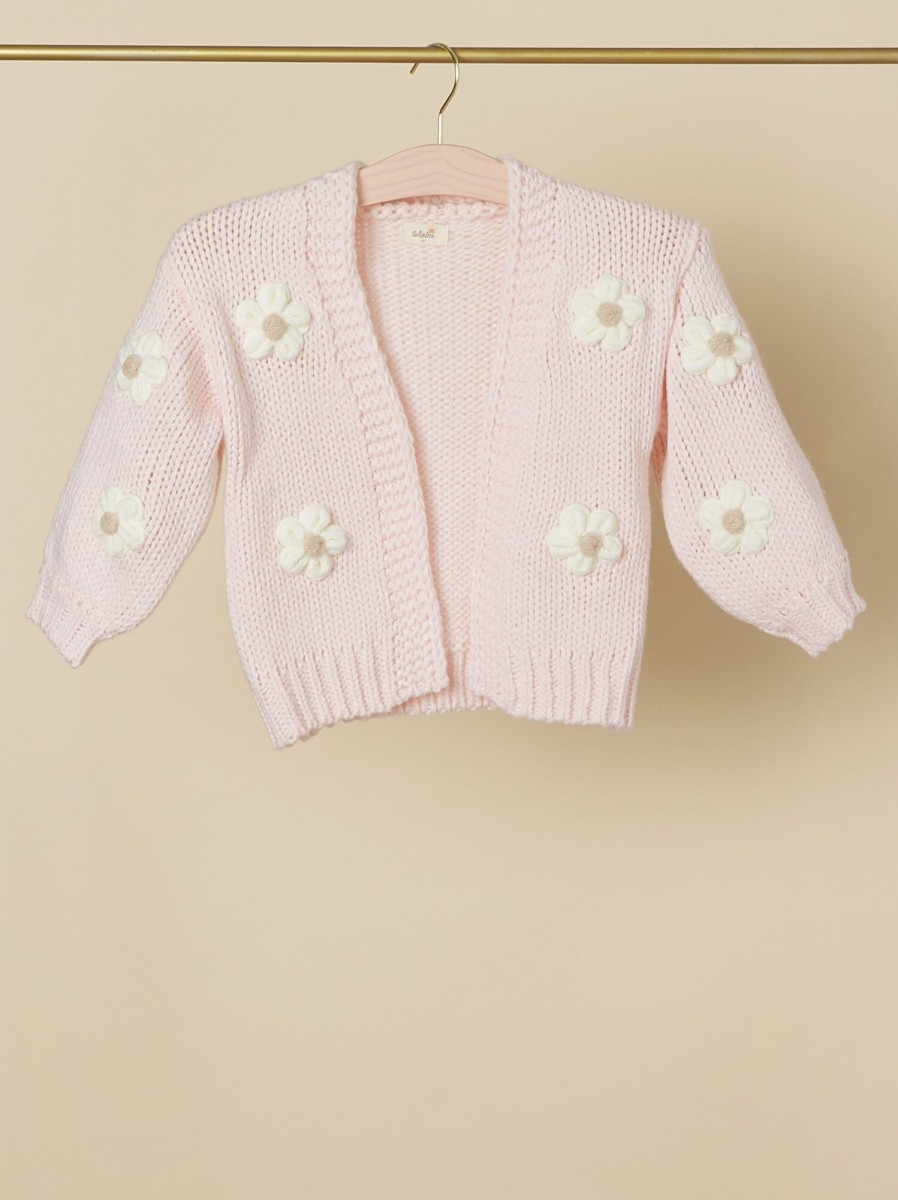 Mama & Me Tullabee | Aubrey Flower Youth Cardigan