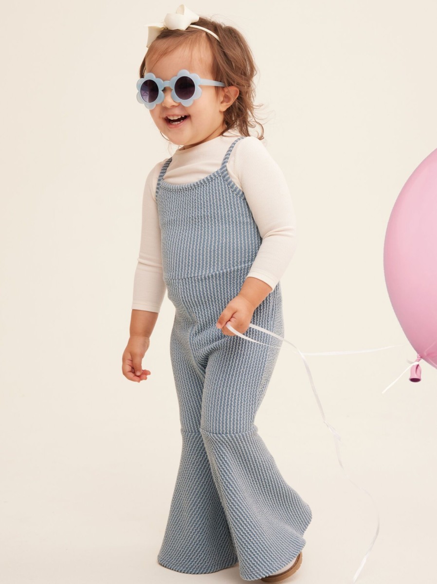 Toddler 2T-5T Tullabee | Abbey Ribbed Jumpsuit