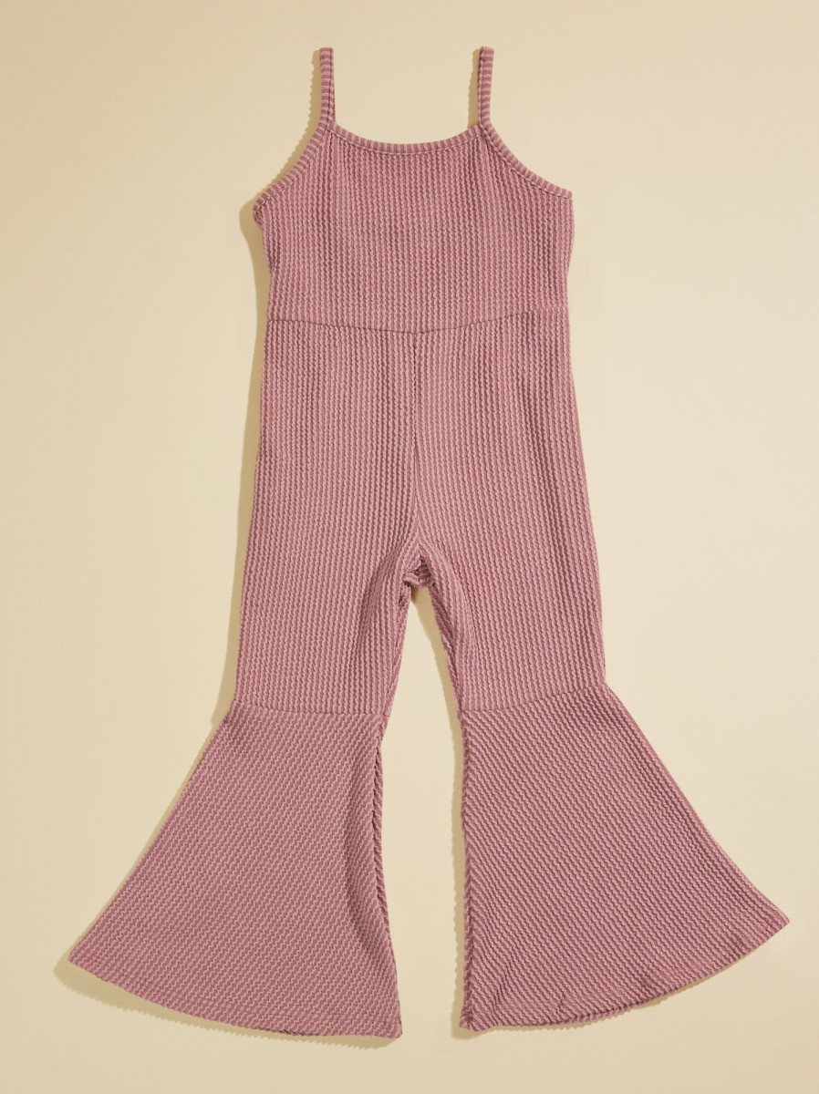 Toddler 2T-5T Tullabee | Abbey Ribbed Jumpsuit